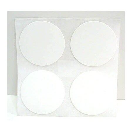 Fastcap Adhesive Cover Caps Fastpad Pvc White 1 Sheet FC.FP.WH